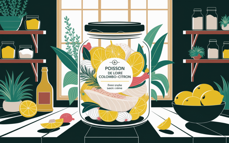 Poisson blanc de Loire colombo-citron by Sur la Branche