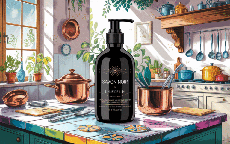 Savon noir à l’huile de lin by Sur la Branche