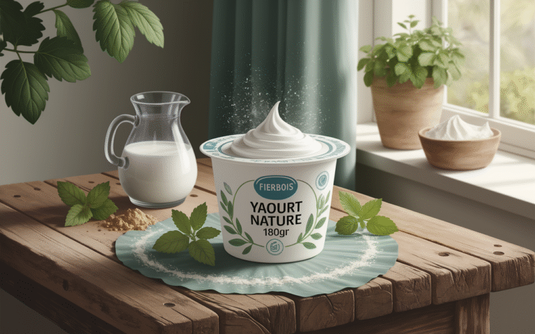 Yaourt nature 180gr Fierbois