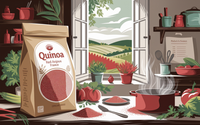 Quinoa rouge d’Anjou by Sur la Branche
