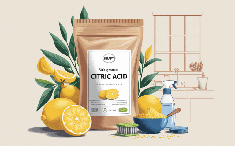 Acide citrique 500 gr – Sur la Branche